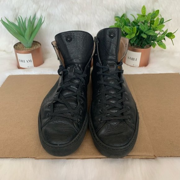 Gucci Leather High Top \'Tiger\' Sneakers main image 6